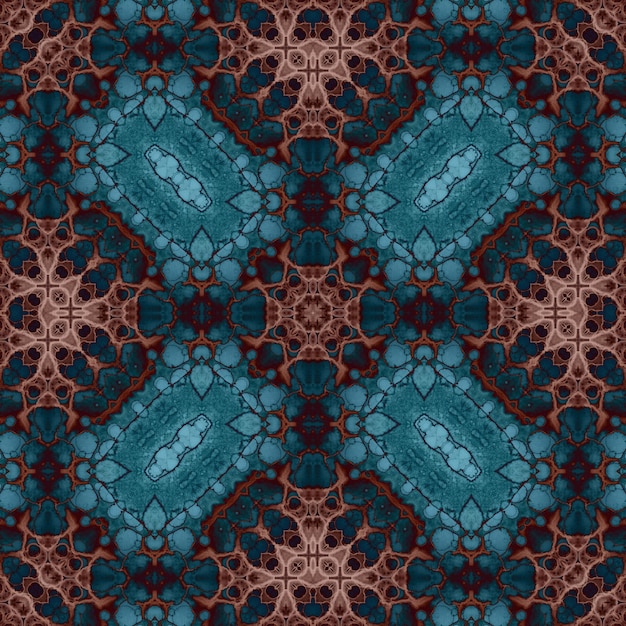 Square seamless patterns Woven wonderful digital patterns Modern fashion Kaleidoscope