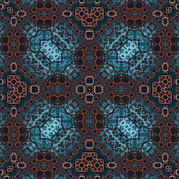 Square seamless patterns Woven wonderful digital patterns Modern fashion Kaleidoscope