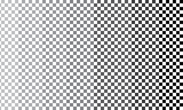 Square texture in gradient, from light grey to black