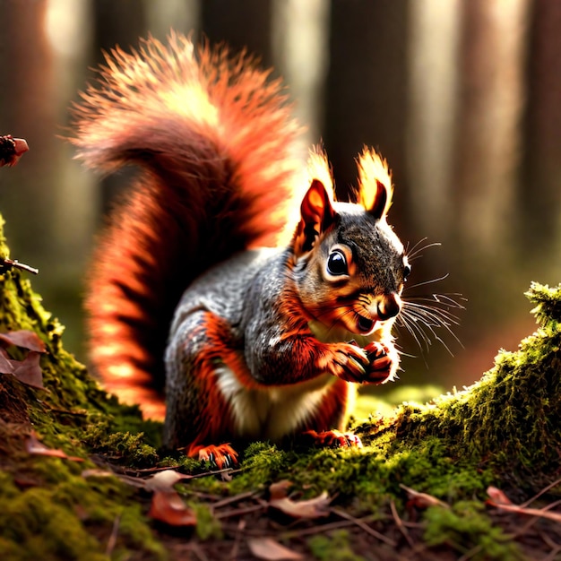 Squirrel's Woodland Adventures A Tale of the Forest