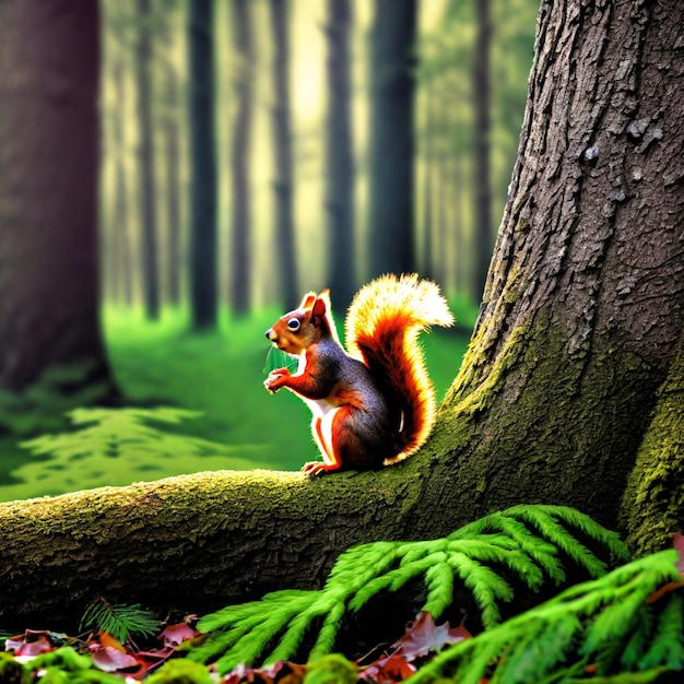 Squirrel's Woodland Adventures A Tale of the Forest