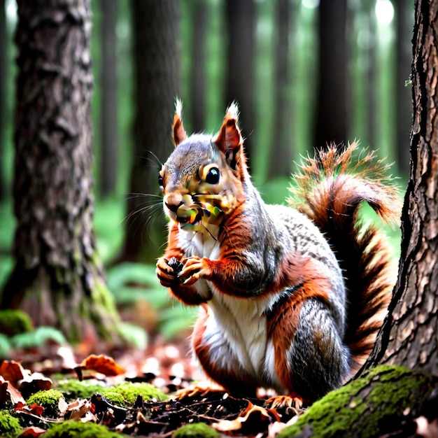 Squirrel's Woodland Adventures A Tale of the Forest