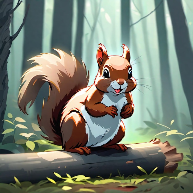 Squirrel's Woodland Adventures A Tale of the Forest