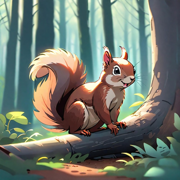 Squirrel's Woodland Adventures A Tale of the Forest