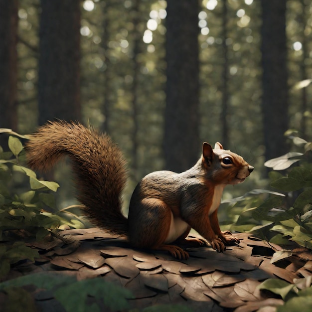 Squirrel's Woodland Adventures A Tale of the Forest