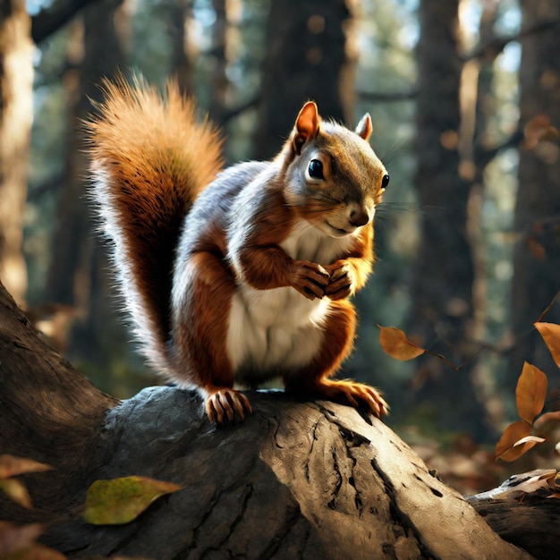 Squirrel's Woodland Adventures A Tale of the Forest