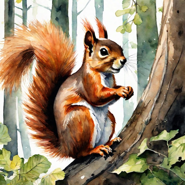 Squirrel's Woodland Adventures A Tale of the Forest