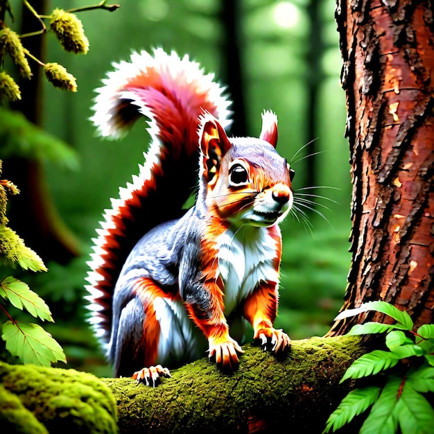 Squirrel's Woodland Adventures A Tale of the Forest