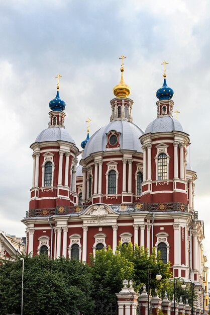 St Clement's Church in Moscow in summer evening