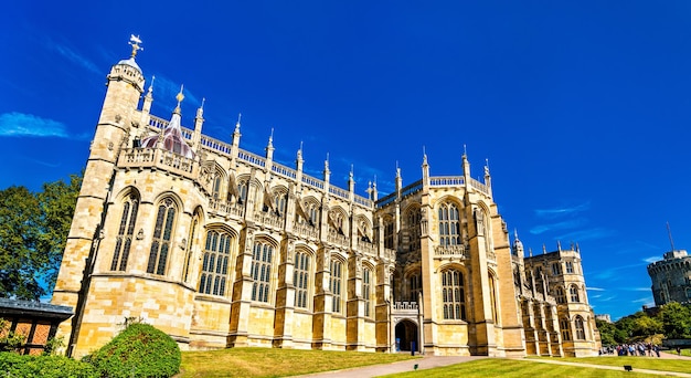 St George Chapel at Windsor Castle, England