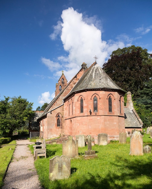 St Hilary Church Erbistock by River Dee