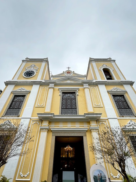 St Josephs Seminary Church buiilt by Portuguese in the early settlement of Macau SAR China