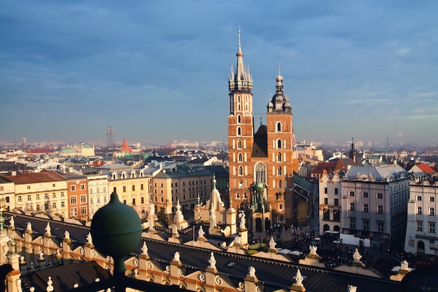 St Mary's church in Krakow