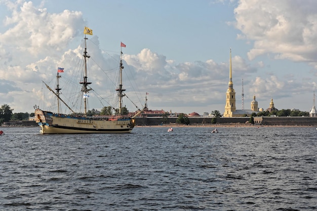 St Petersburg in the summer