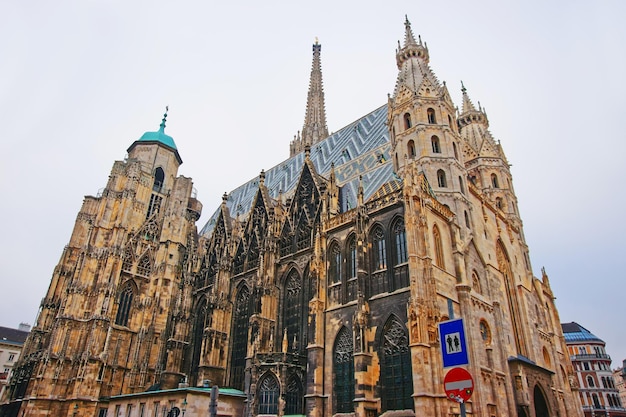 St Stephen Cathedral at Stephansplatz in Vienna, Austria