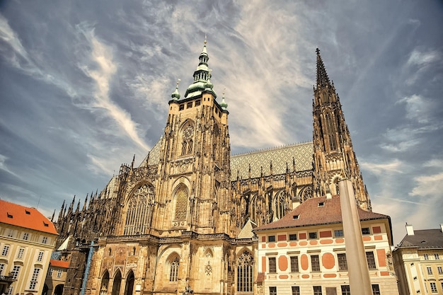 St Vitus Cathedral in Prague Czech Republic