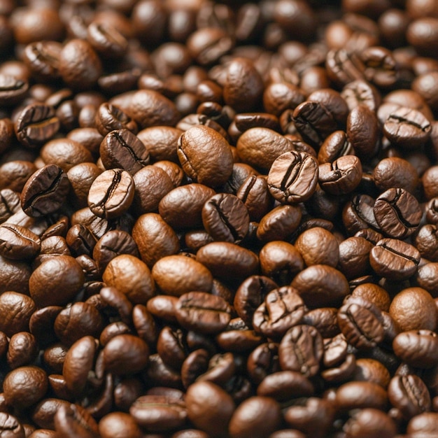 stack of coffee beans