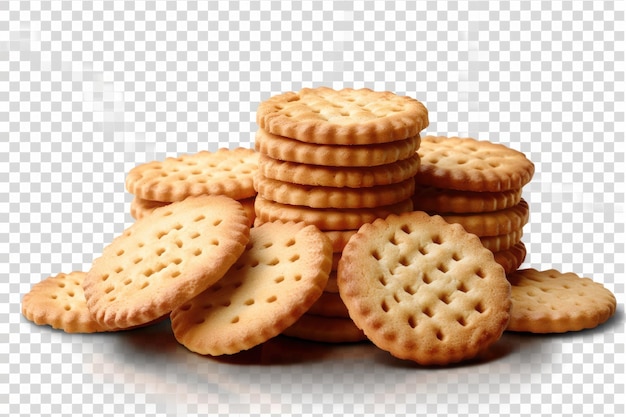 Photo stack of delicious biscuits with closeup detail and baked goods