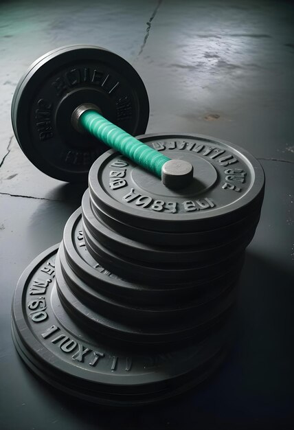 a stack of dumbbells with the words quot push quot on the bottom