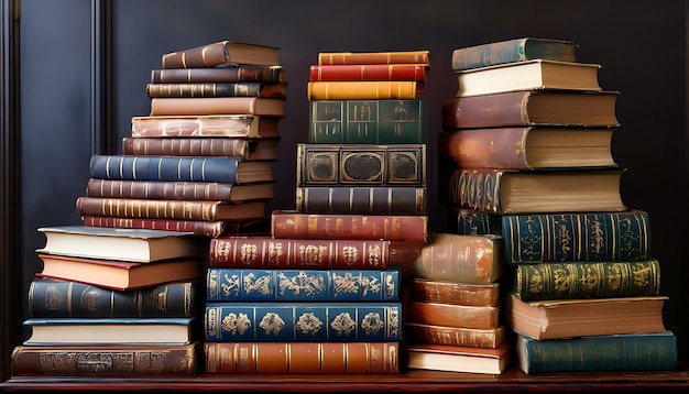 a stack of old books including one that says quot love quot