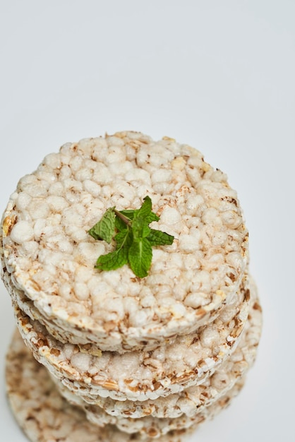 Stack of rice cakes