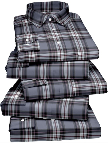 A stack of shirts with the word men on them