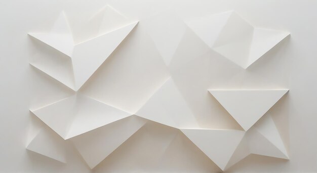 a stack of white origami paper by david o o