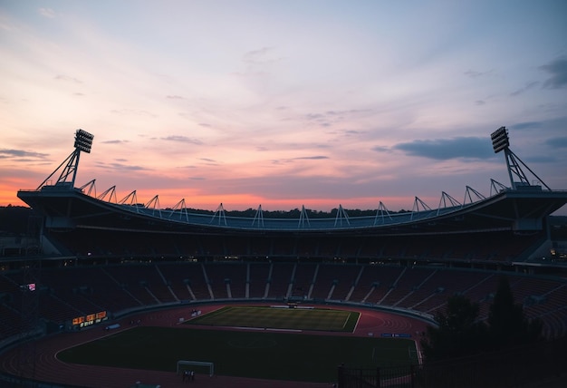 a stadium with a stadium with a stadium with the word stadium on the top