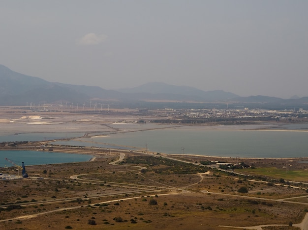 Stagno di Cagliari (Pool of Cagliari) lagoon