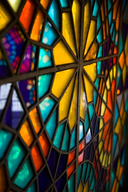 Stained glass window