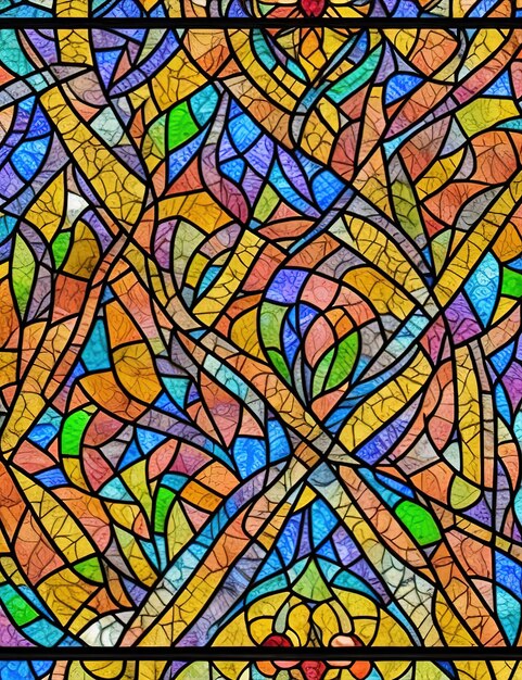 Stained glass windows background