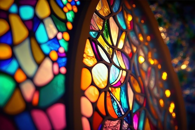 Stained glass windows