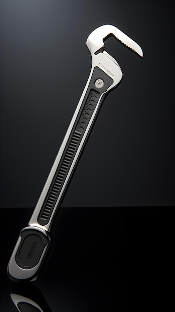 Stainless Steel Adjustable Wrench Perfect for Versatile Usage Detailed CloseUp