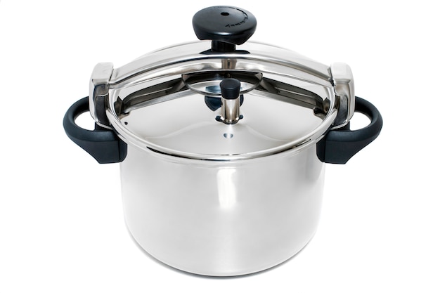 Stainless steel pressure cooking pan