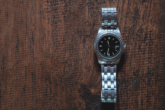 Stainless steel watch