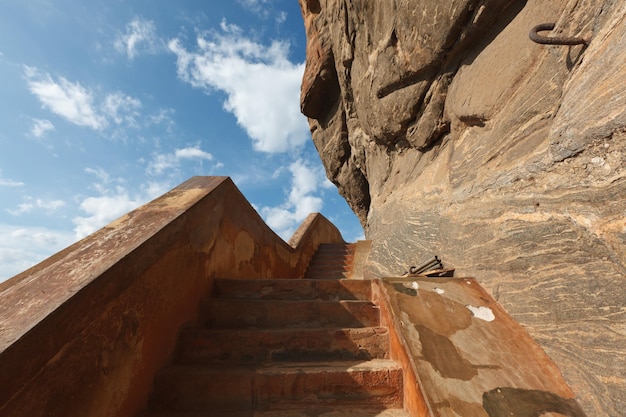 Stairs at Sigiriya