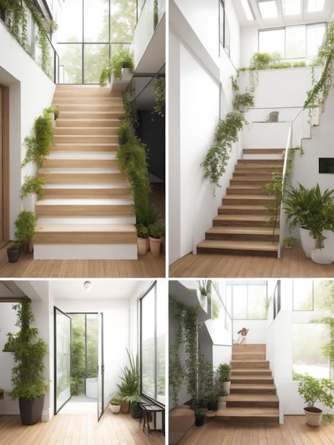 stairs in various locations housesoffices or exteriors but dont forget to leave enoughspace an