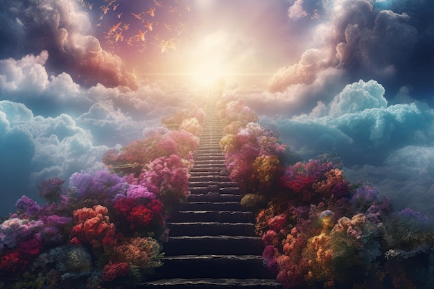 Stairway to heaven Generate Ai