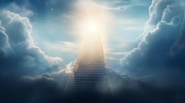 Stairway leading to heaven