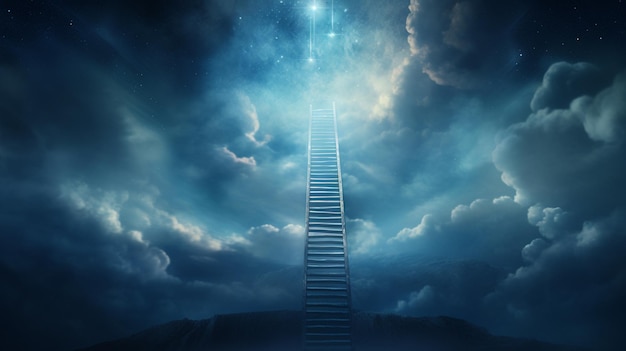 Stairway leading to heaven