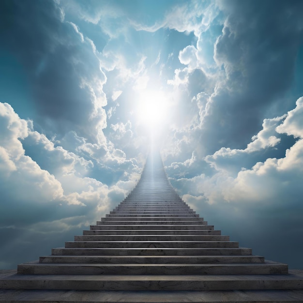 Stairway leading to heaven