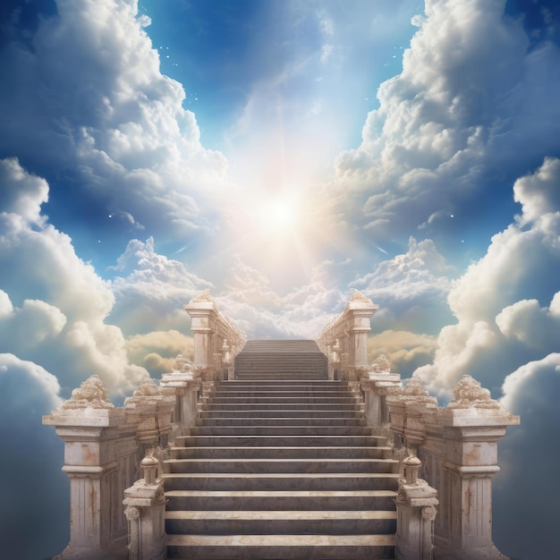 Stairway leading to heaven