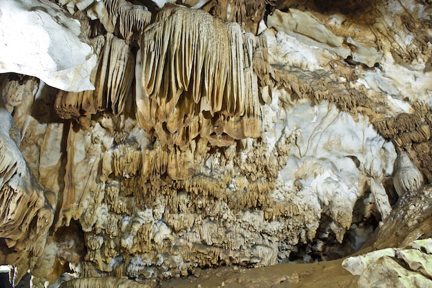 Stalactite cave