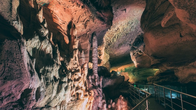 stalactites and stalagmites cave