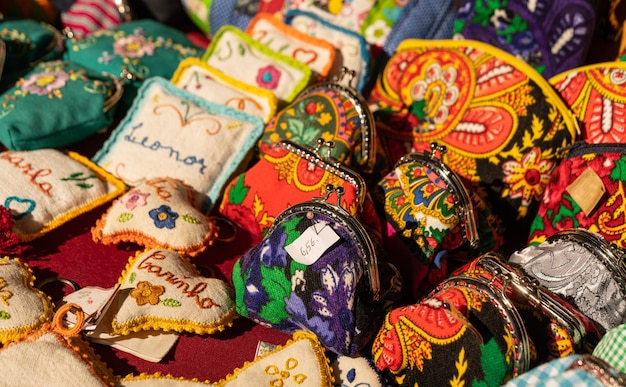 Stall with Portuguese souvenirs and gifts