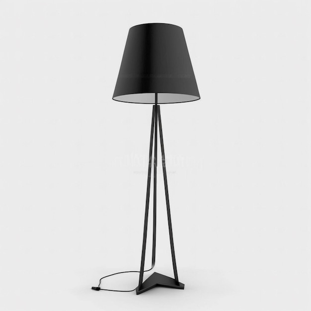 standing lamp mockup