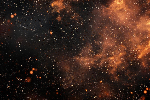 Star field in space a nebulae and a gas congestion