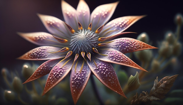 Star Glory Flower Generative AI