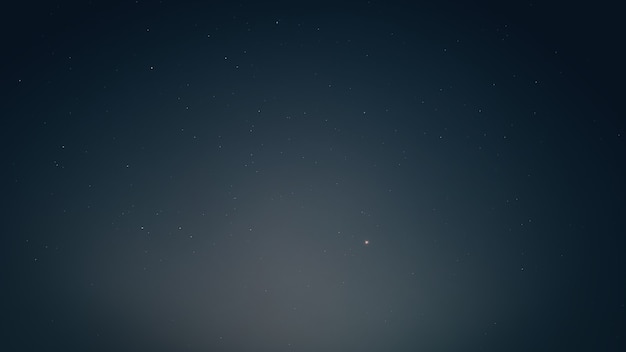 Star light at night sky