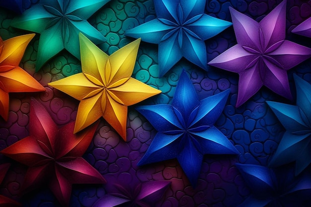 Star Pattern Images background and copy space